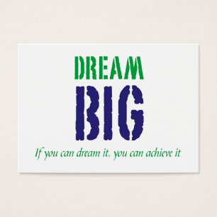 Tarjeta grande ideal del motivart