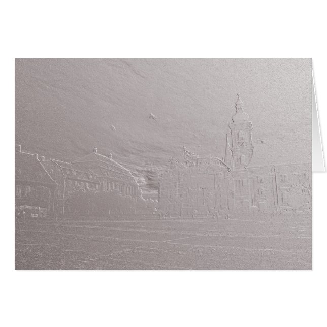 Tarjeta grande para el bajo de Sibiu (Anverso (Horizontal))