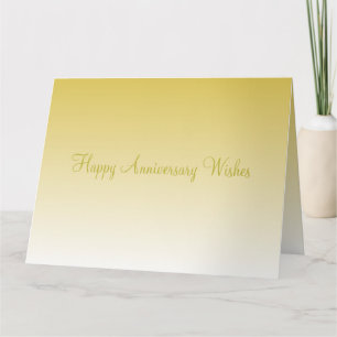 Tarjeta Grandes deseos de aniversario
