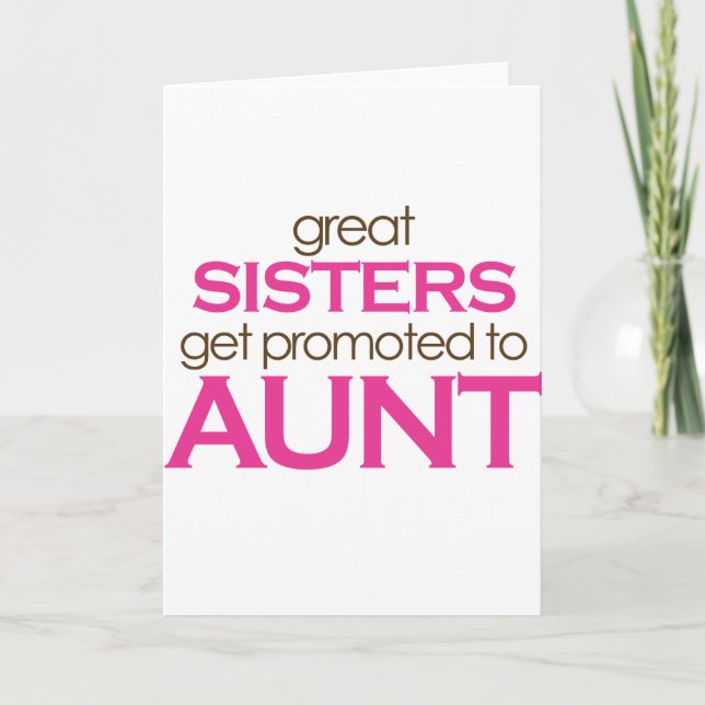 Tarjeta Grandes Hermanas Se Promocionan Para Tejer. (Anverso)