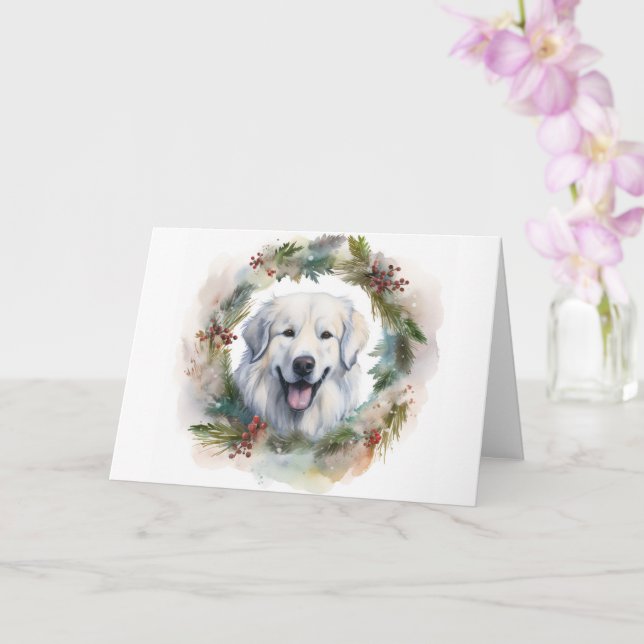 Tarjeta Grandes Navidades de los Pirineos Cacaron Festivid (Orquídea)