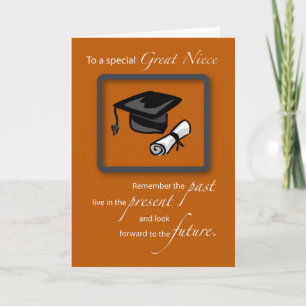 Tarjeta Grandiosas felicitaciones por graduación de sobrin