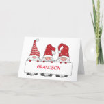 TARJETA **GRANDSON** DE GNOMES PARA NAVIDADES<br><div class="desc">¡GRACIAS POR DETENER UNA DE MIS OCHO TIENDAS!</div>