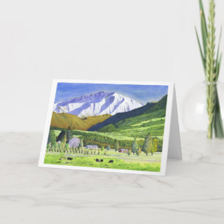 Tarjeta Grandview Ridge, Hawea, Nueva Zelanda