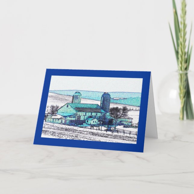 Tarjeta Granja de la familia en el Pike nacional (Anverso)