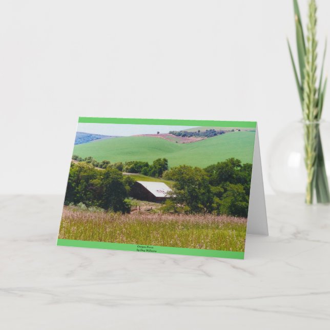 Tarjeta Granja de Oregon (Anverso)