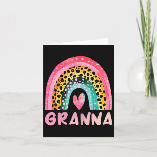 Tarjeta Granna Rainbow Día de la Madre Amor Divertido Lind