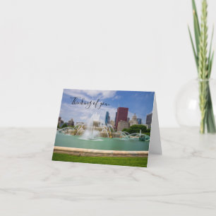 Tarjeta Grant Park City View Pensando En Ti
