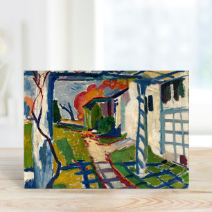 Tarjeta Grape Arbor Henry Lyman SaŪen