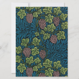 Tarjeta Grapevine (por William Morris)