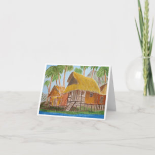 Tarjeta Grass Huts