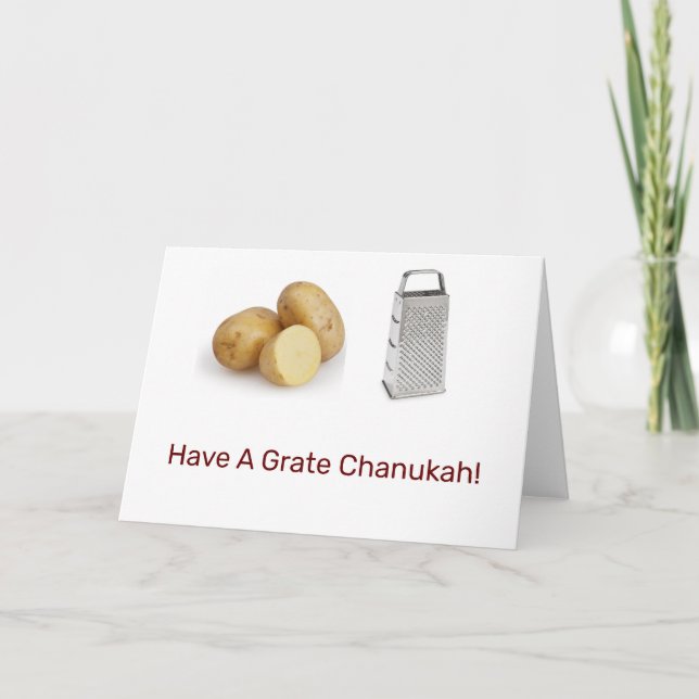 Tarjeta Grate Chanukah (Anverso)