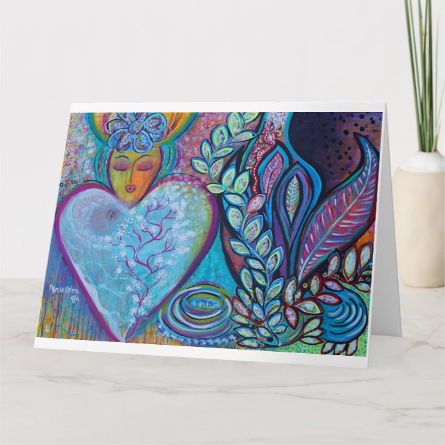 Tarjeta "Gratitud espiritual " (Anverso)