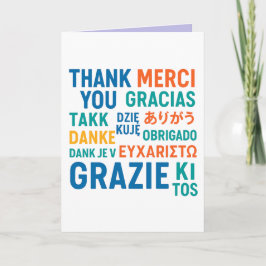 Tarjeta 🌍 "Gratitud multilingüe"