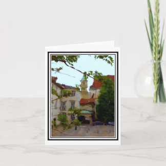 Tarjeta Gravity and Glass, Graz, Austria