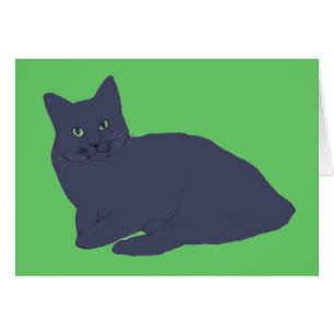 Tarjeta Gray Kitty