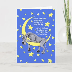 Tarjeta Great Dane Blue Twinkle