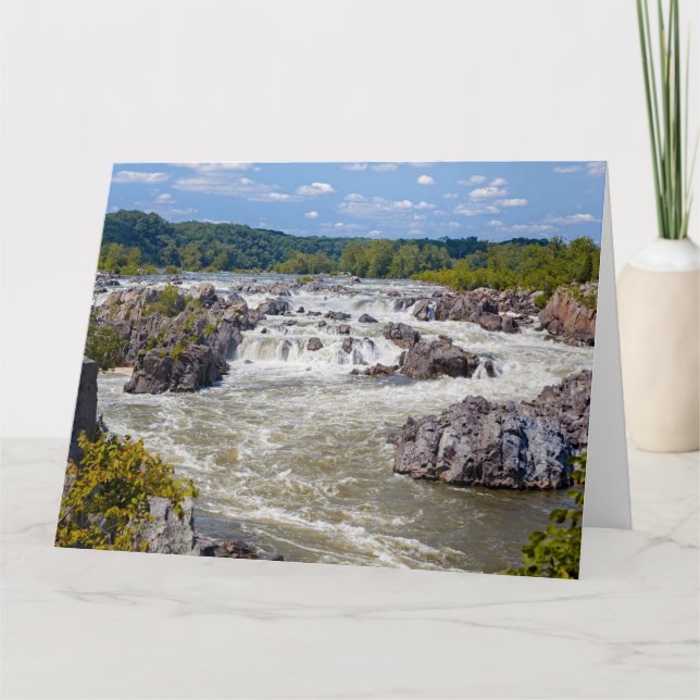 Tarjeta Great Falls Virginia (Anverso)