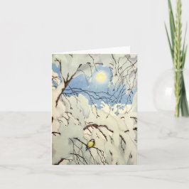 Tarjeta Great Tit - Theodor Severin Kittelsen