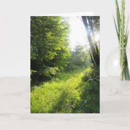 Tarjeta Green Forest Meadow