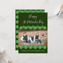 Green Shamrock Photo St Patrick's Day