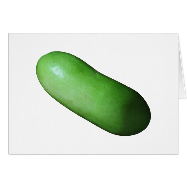 Tarjeta Green Squash (Winter Melon) (Anverso (Horizontal))