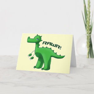 Tarjeta Green T-Rex