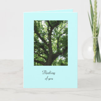 Tarjeta Green Tree Get Well Card