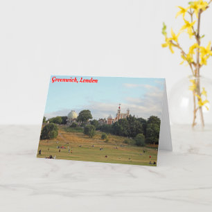 Tarjeta Greenwich Park, Londres