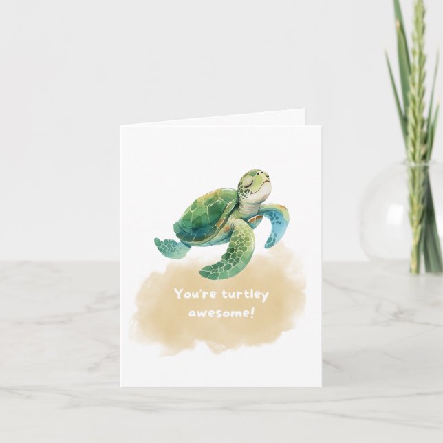 Tarjeta Greeting card (Anverso)