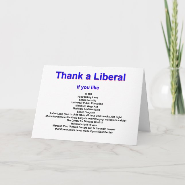 Tarjeta Greeting Card (Anverso)