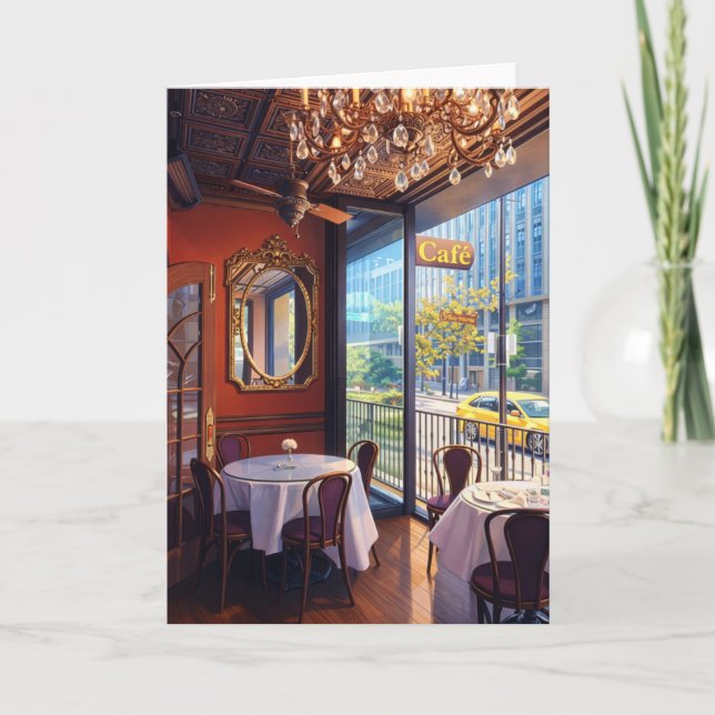 Tarjeta Greeting Card Memphis Lunch Memories Photo  (Anverso)