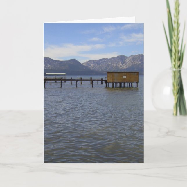 Tarjeta *Greeting de la colección del sur del lago (Anverso)