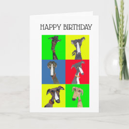 TARJETA GREYHOUND COLLAGE