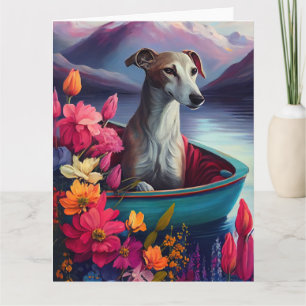 Tarjeta Greyhound on a Paddle: Una aventura panorámica