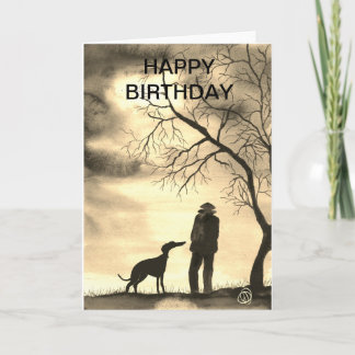 TARJETA GREYHOUND WALK