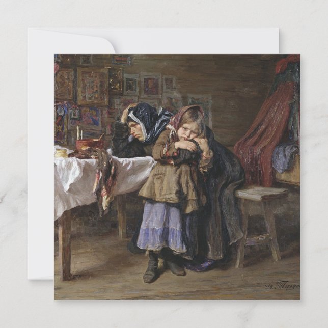 Tarjeta Grief and Mourning (Sympathy After Bereavement) (Anverso)