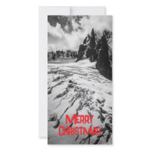 Grieta Glacial Mont Blanc, Francia Navidad