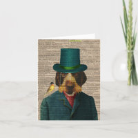 Griffon Notecard con hilo volátil