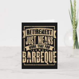 Tarjeta Grill Master Meat Smoker Bbq Barbacoa Retirados Re