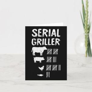 Tarjeta Grill serie Padres Día Funny Grill Bb
