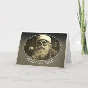 Tarjeta Grim Navidad - Santa Esqueleto  65609