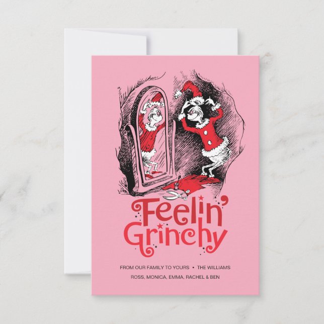 Tarjeta Grinch | Sensación de picazón (Anverso)