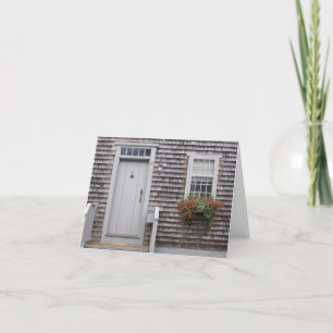 Tarjeta Gris de la cabaña