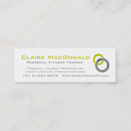 Tarjeta gris de la promoción del negocio de la cal