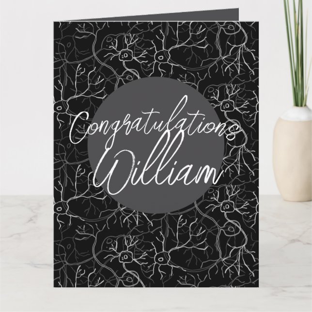 Tarjeta Gris Materia - Neuronas (Anverso)