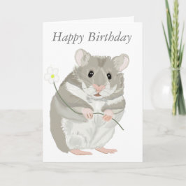 Tarjeta Gris y martillo blanco