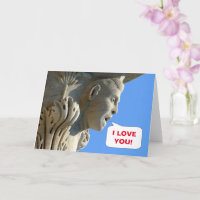 ¡Grita en voz alta! - Torre de Pisa, Italia - tarj