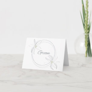 Tarjeta Groom