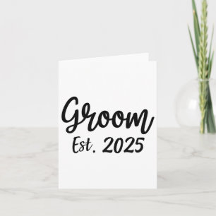 Tarjeta Groom Est. Partido de Compromiso Boda Masculino Gr